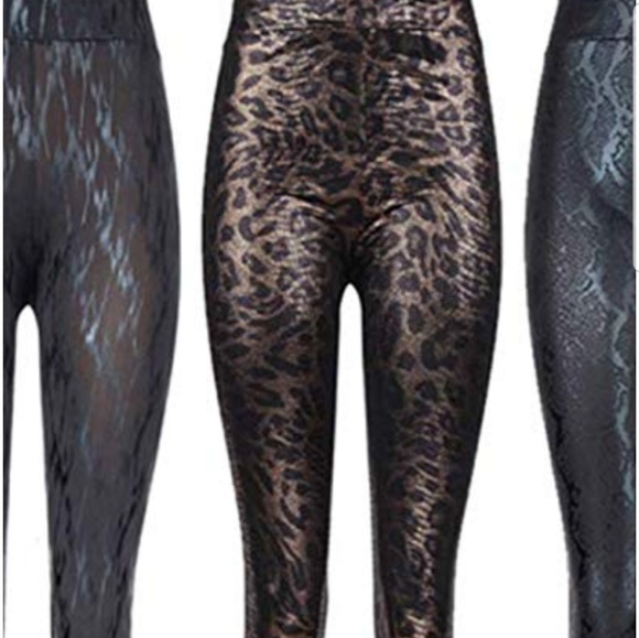 NWT Leggings various print designs - Picture 4 of 8